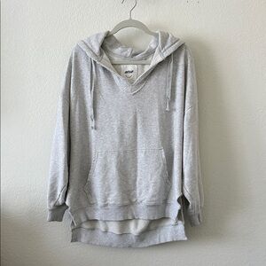 Aerie Gray Hoodie Sweatshirt